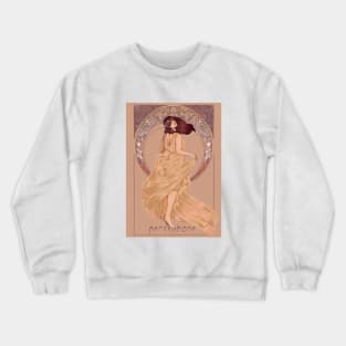 Persephone Mucha Style Crewneck Sweatshirt